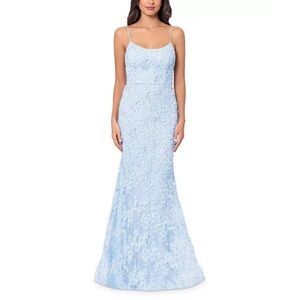 ACQUA lace blue dress